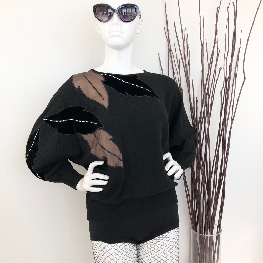 Valentino | 90s Vintage Soft Knit Batwing Sweater